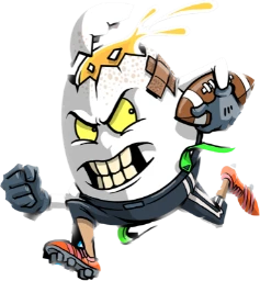 Eggz Flag Football logo