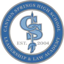 Canyon Springs High School logo