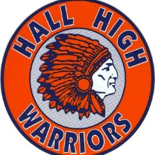 Hall High School logo