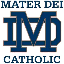 Mater Dei Catholic High School logo