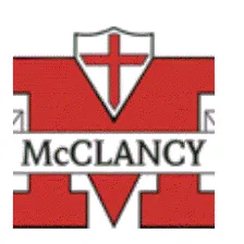 Monsignor McClancy High School logo