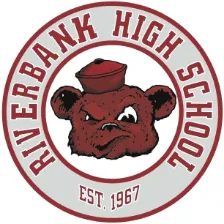 Riverbank High School logo