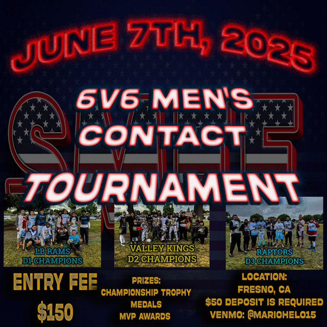 6V6 MEN'S SHOWDOWN TOURNAMENT poster