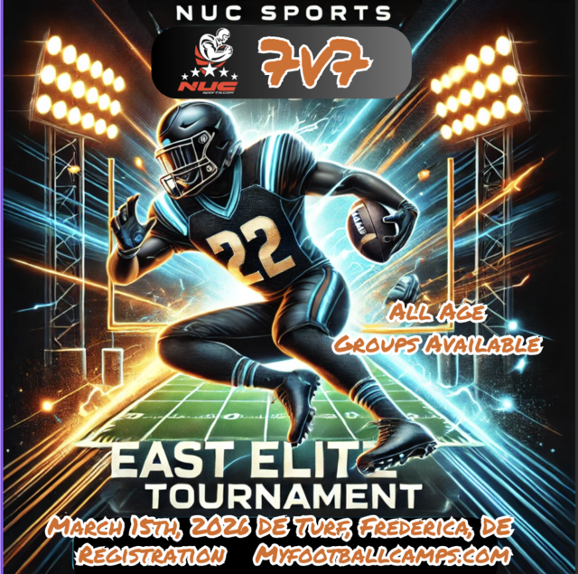 8th Annual East Elite 7v7 Tournament for U8,U9,U10,U11,U12,U13,U14,U15 and U18 East Elite 7v7 March 15th, 2026 poster