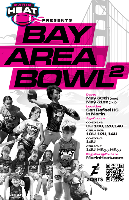 Bay Area Bowl 2 - Youth Flag Football Tournament poster