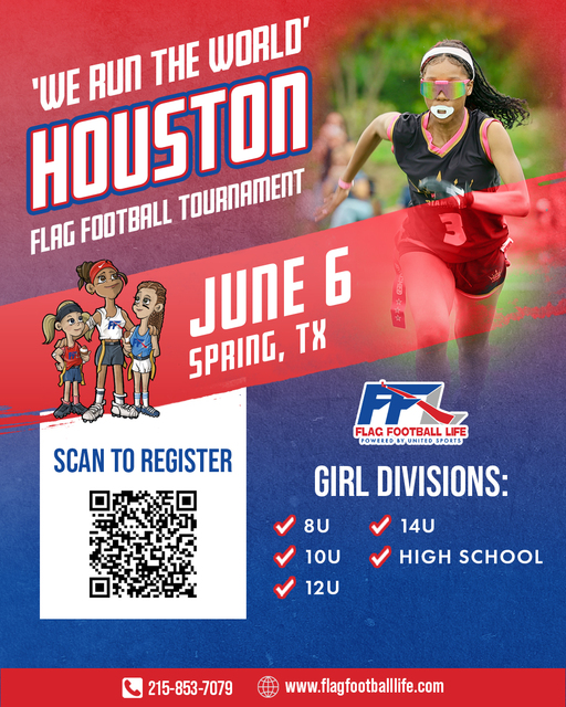 We Run The World Houston poster