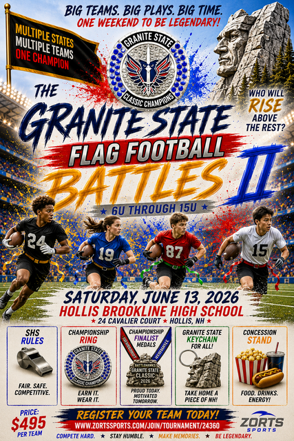 Granite State Flag Football Battles II poster