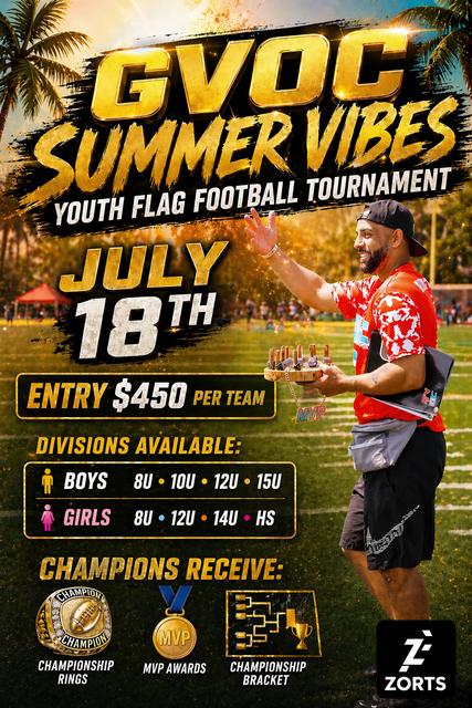 SUMMER VIBES TOURNAMENT poster