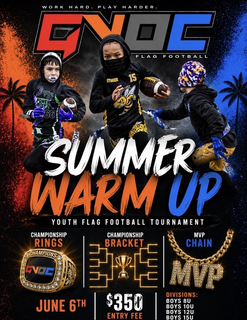 Summer warm up poster