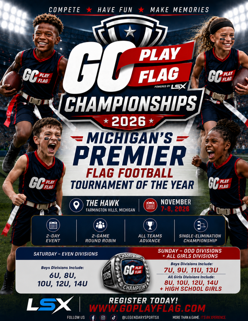 2026 Go Play Flag Championships poster
