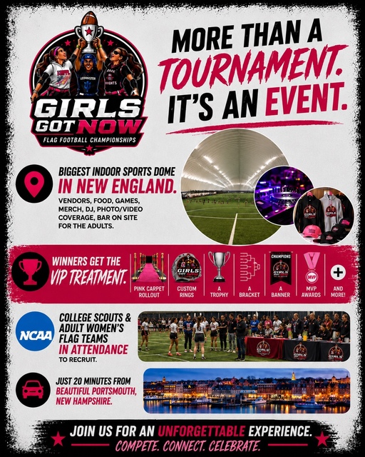 2026 Girls Flag Football Championships poster